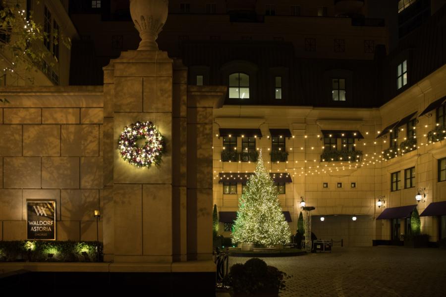 Waldorf Astoria Christmas tree