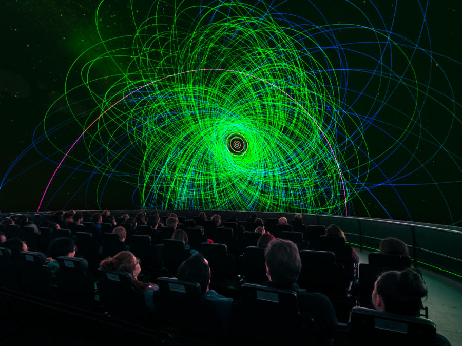 Image of the Planet Nine sky show, created by the Adler Planetarium’s Space Visualization Group. Image courtesy of The Adler Planetarium
