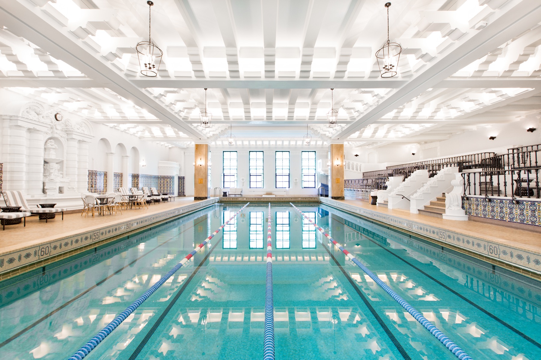 Pool at InterContinental Chicago Mag Mile Hotel