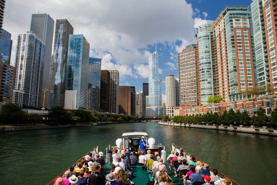 skyline boat tour chicago