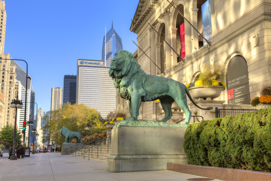 Art Institute in fall