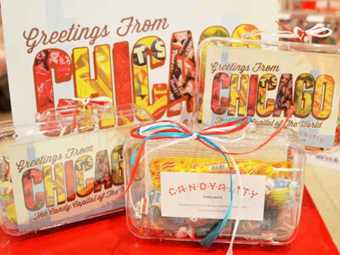 Candyality Chicago Suitcase