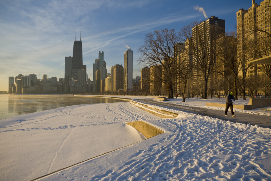 chicago il winter