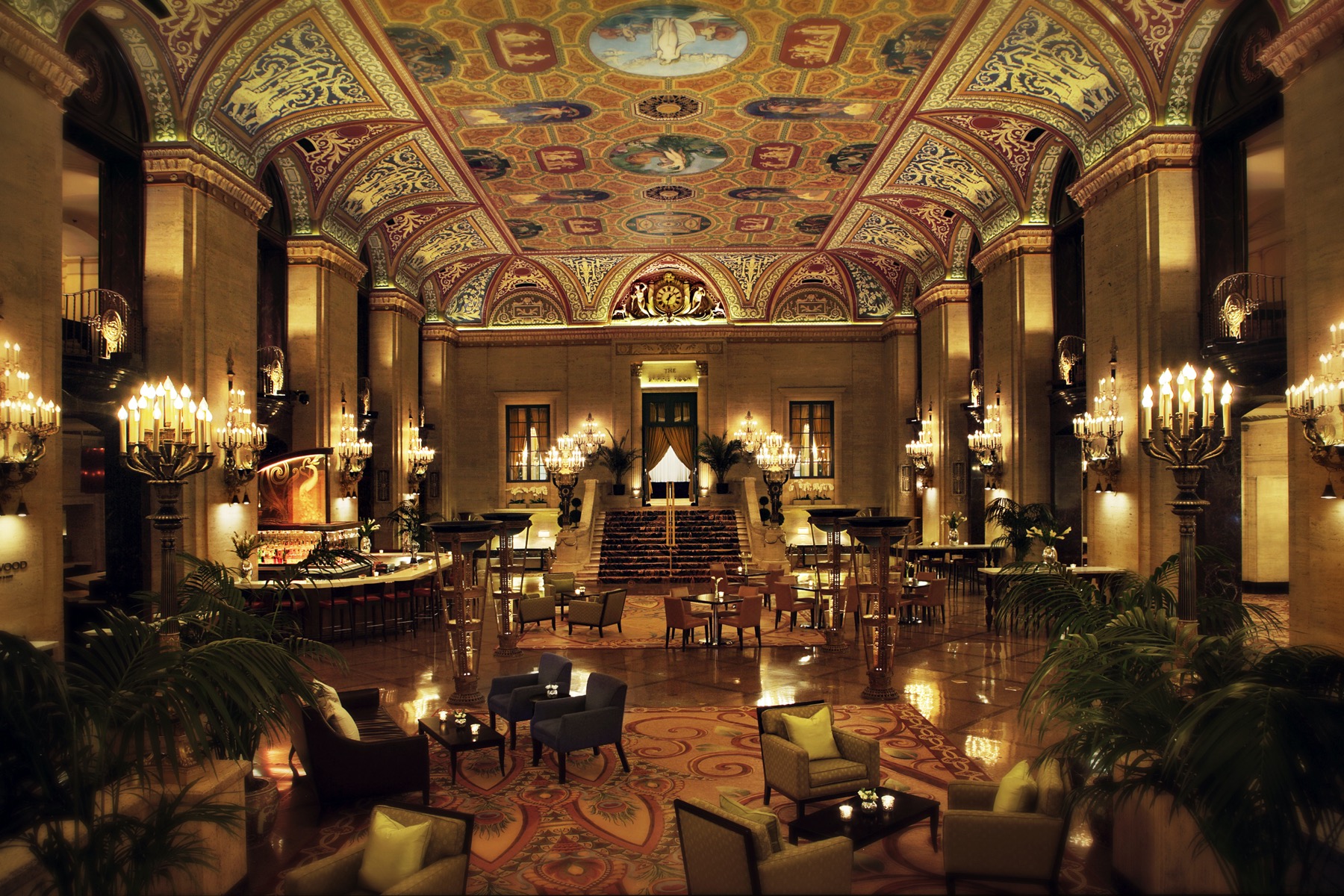 Lobby of Palmer House, A Hilton Hotel