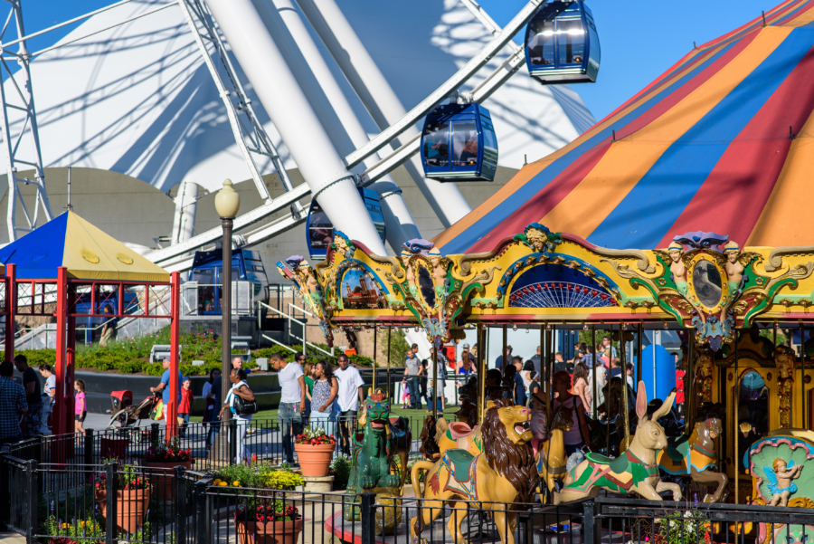 Brookfield Zoo Ferris wheel offers breathtaking views of zoo, animals and  Chicago skyline - Chicago Sun-Times