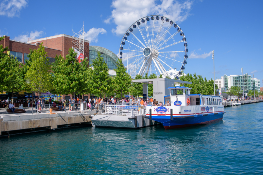 Navy Pier Shoreline Boats