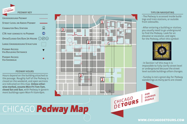 Chicago Pedway System: Businesses In City's Underground, 42% OFF