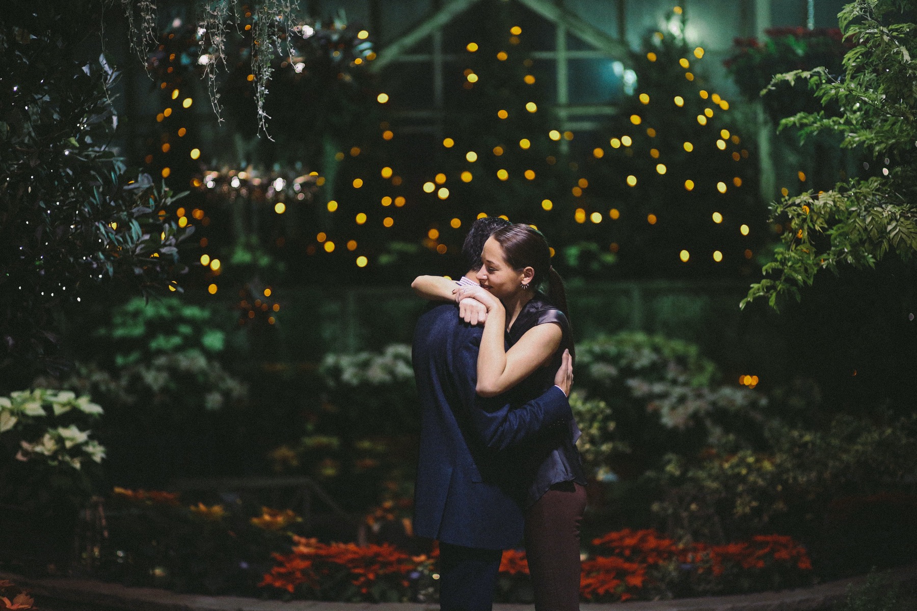 Marriage Proposal Lincoln Park Conservatory