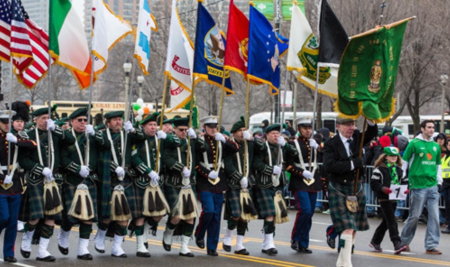 The first St. Patrick's Day parade in the U.S. was actually held