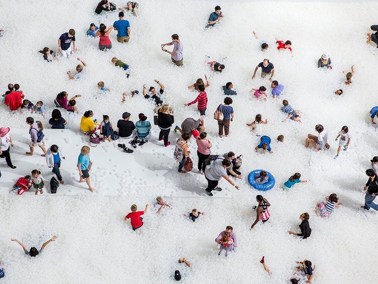 People The Beach at Navy Pier