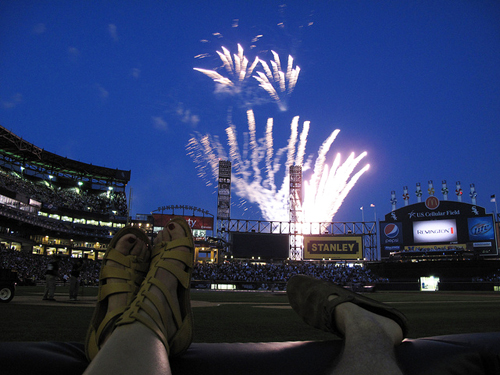 Fuochi d'artificio dei White Sox