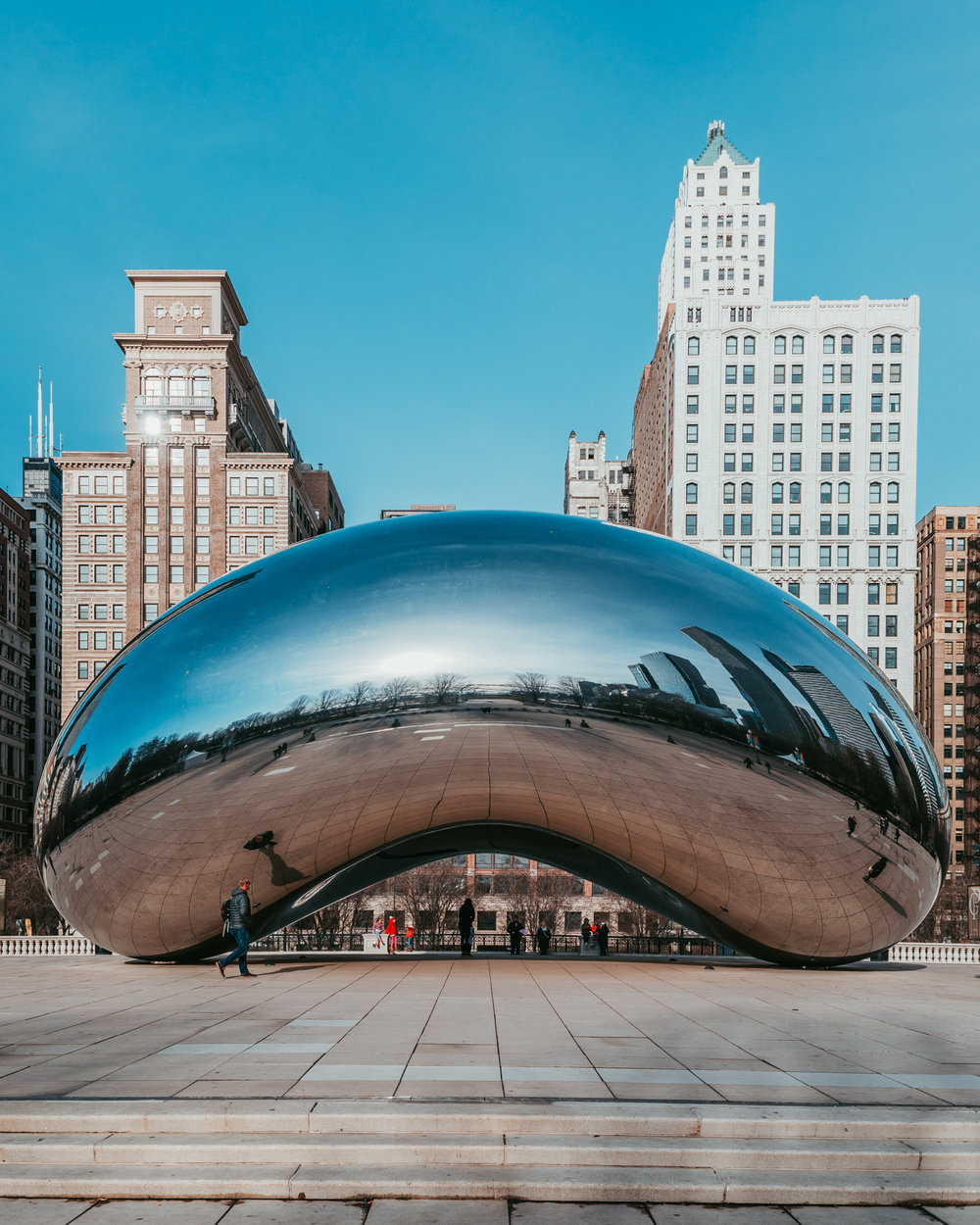 View of The Bean