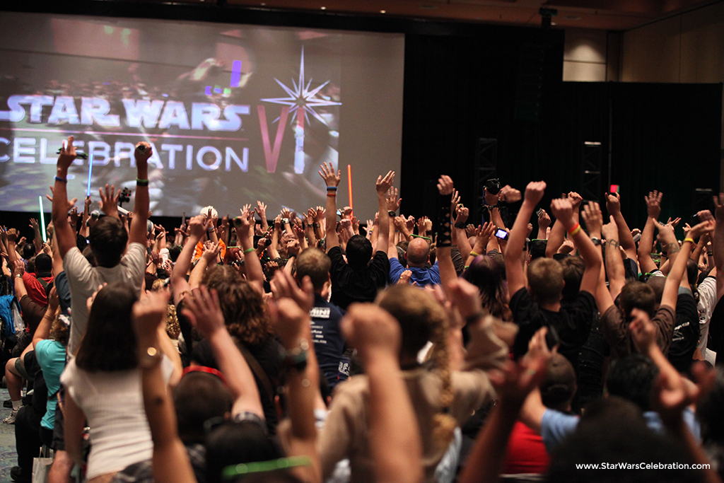 Star Wars Celebration crowd