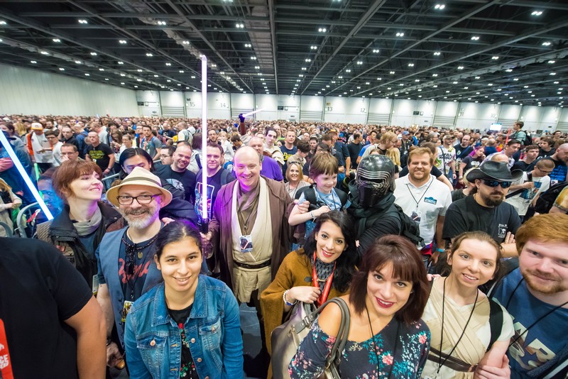 Star Wars Celebration crowd