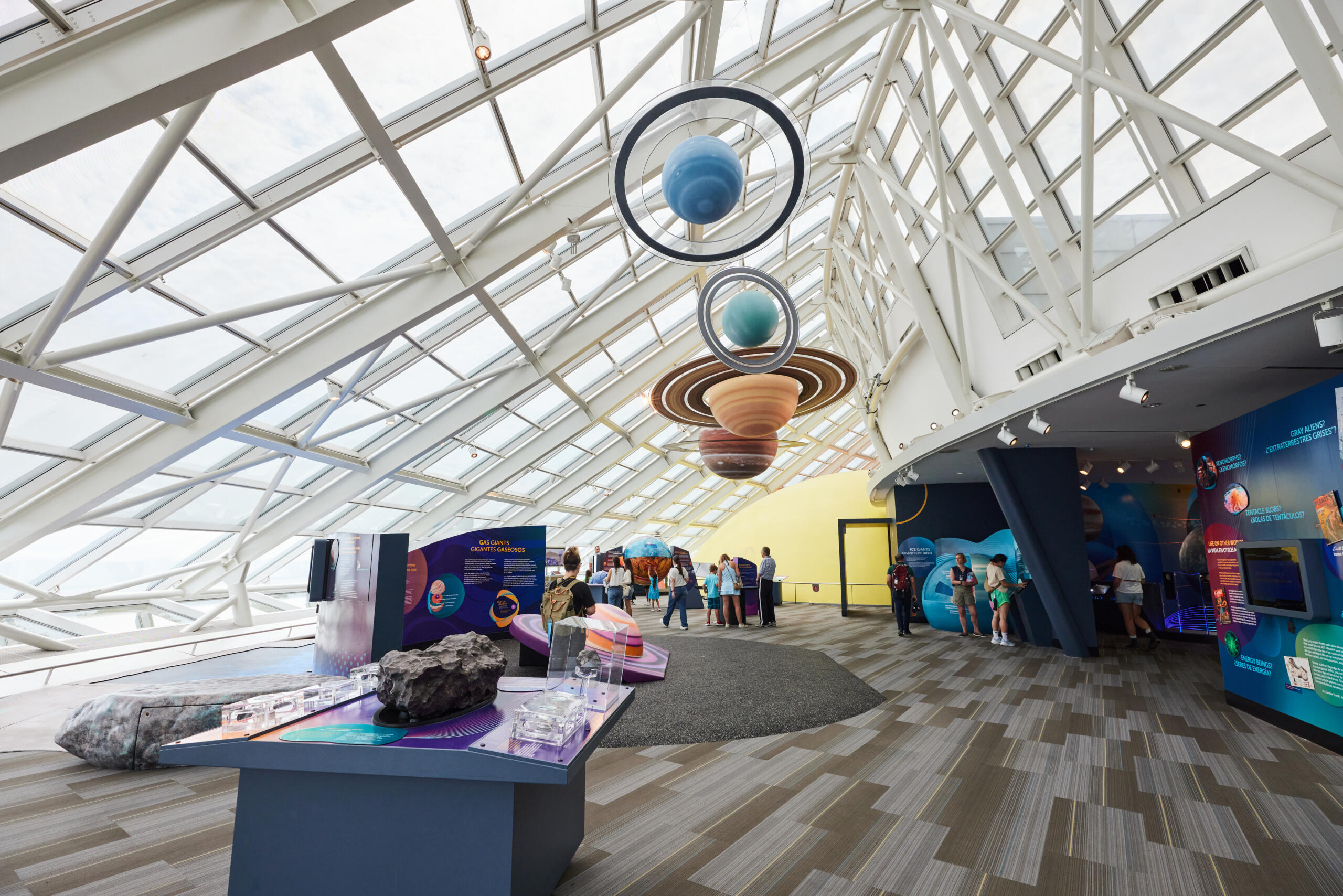 Walk through space and time at Adler Planetarium