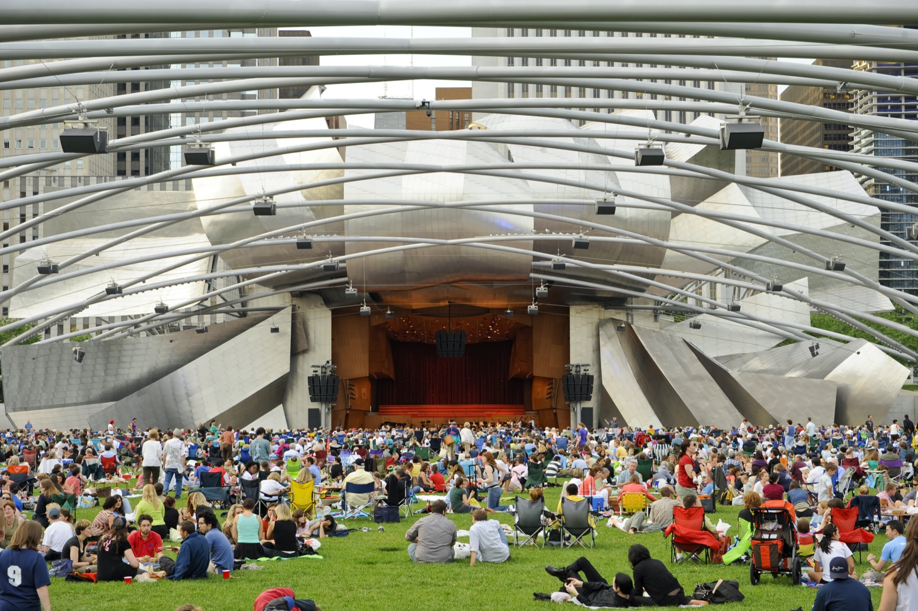 Millennium Park Summer Music Series June August Chicago Concerts