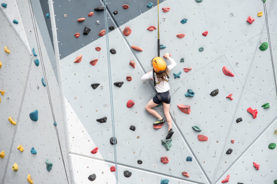 Rock Climb at Maggie Daley Park