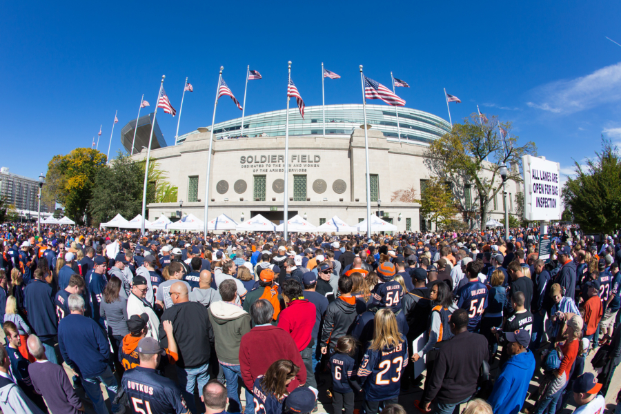 Chicago Bears: Park, Tailgate & Ride At Harry Caray's Tavern