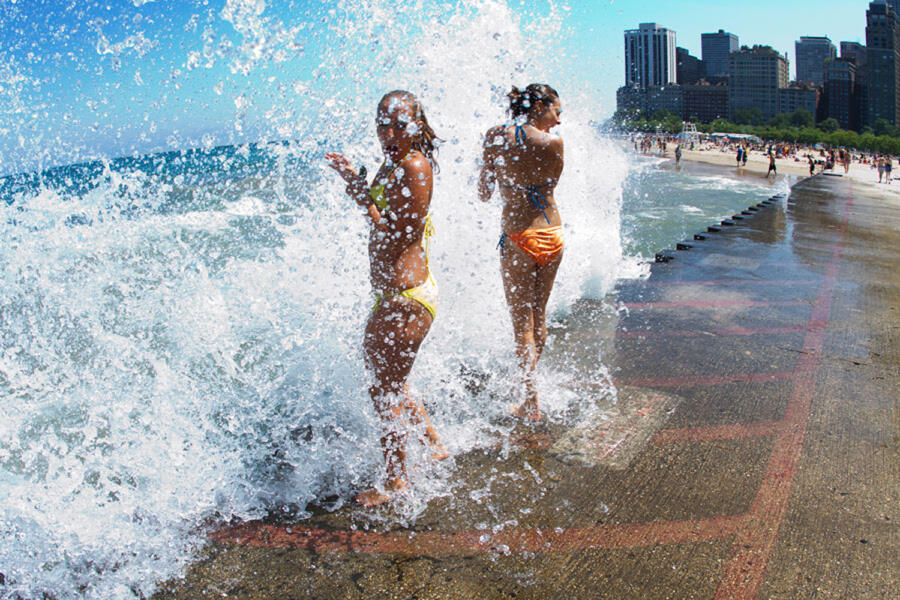 12th Street Beach Photos, Photos of Chicago Attractions