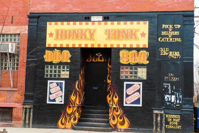 Honky Tonk BBQ storefront