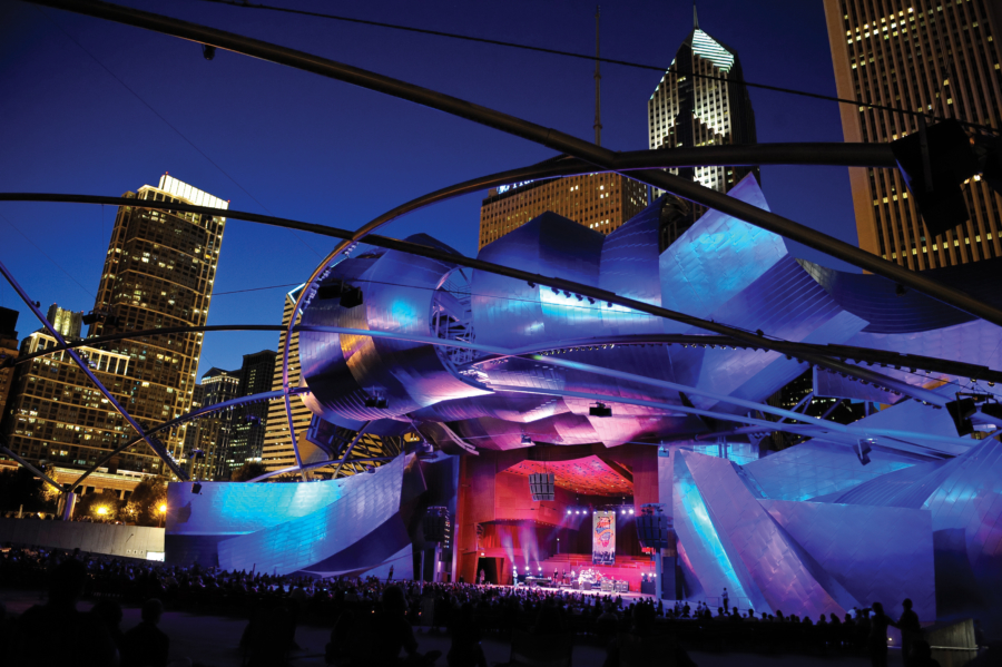 millennium park stage