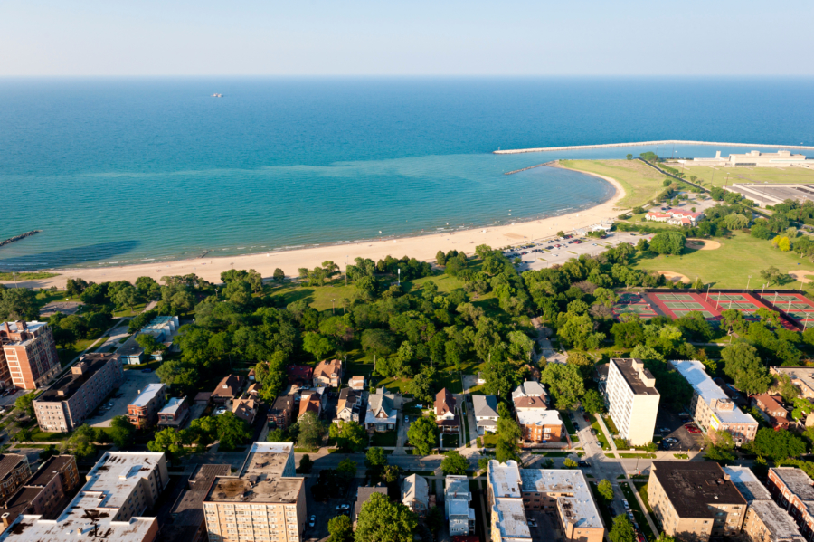 Northerly Island 12th Street Beach Dunes Natural Area