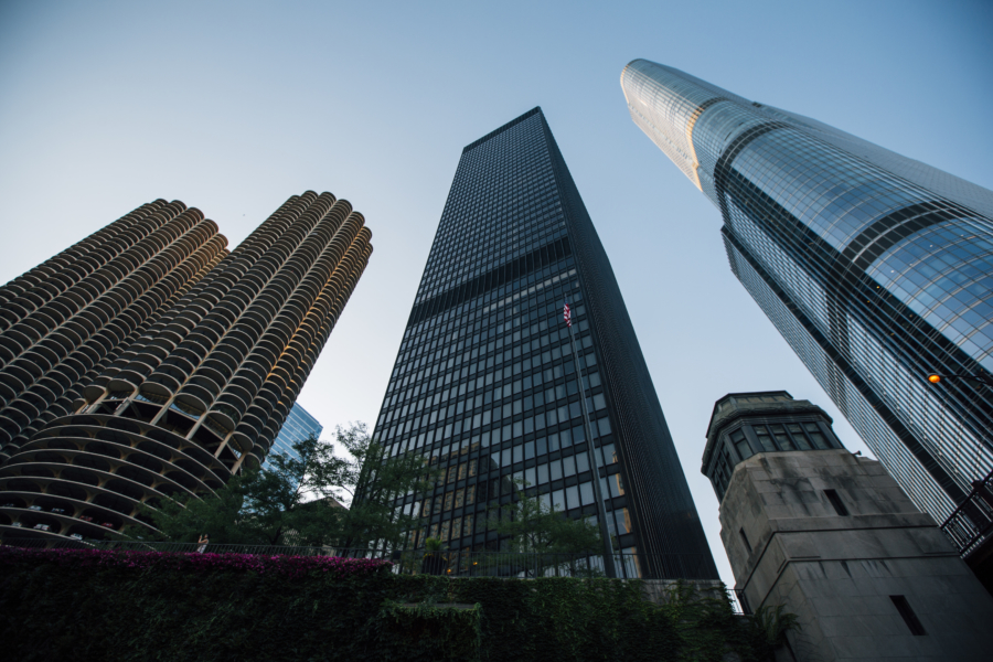 nighttime architecture tour chicago