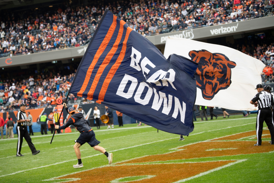 Chicago Bears playing the Tampa Bay Buccaneers, Sunday, September 30, 2018, in Chicago, Illinois.