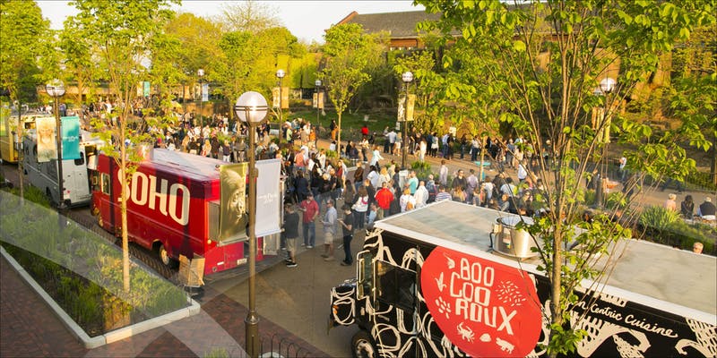 Arlington Park Food Truck Fest Draws Big Crowds Chicago