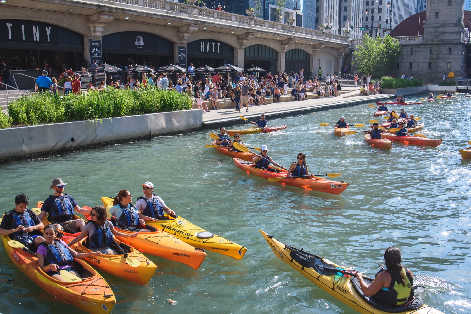 Spend a day on the Chicago Riverwalk