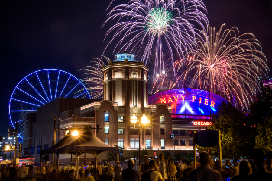 Navy Pier fireworks