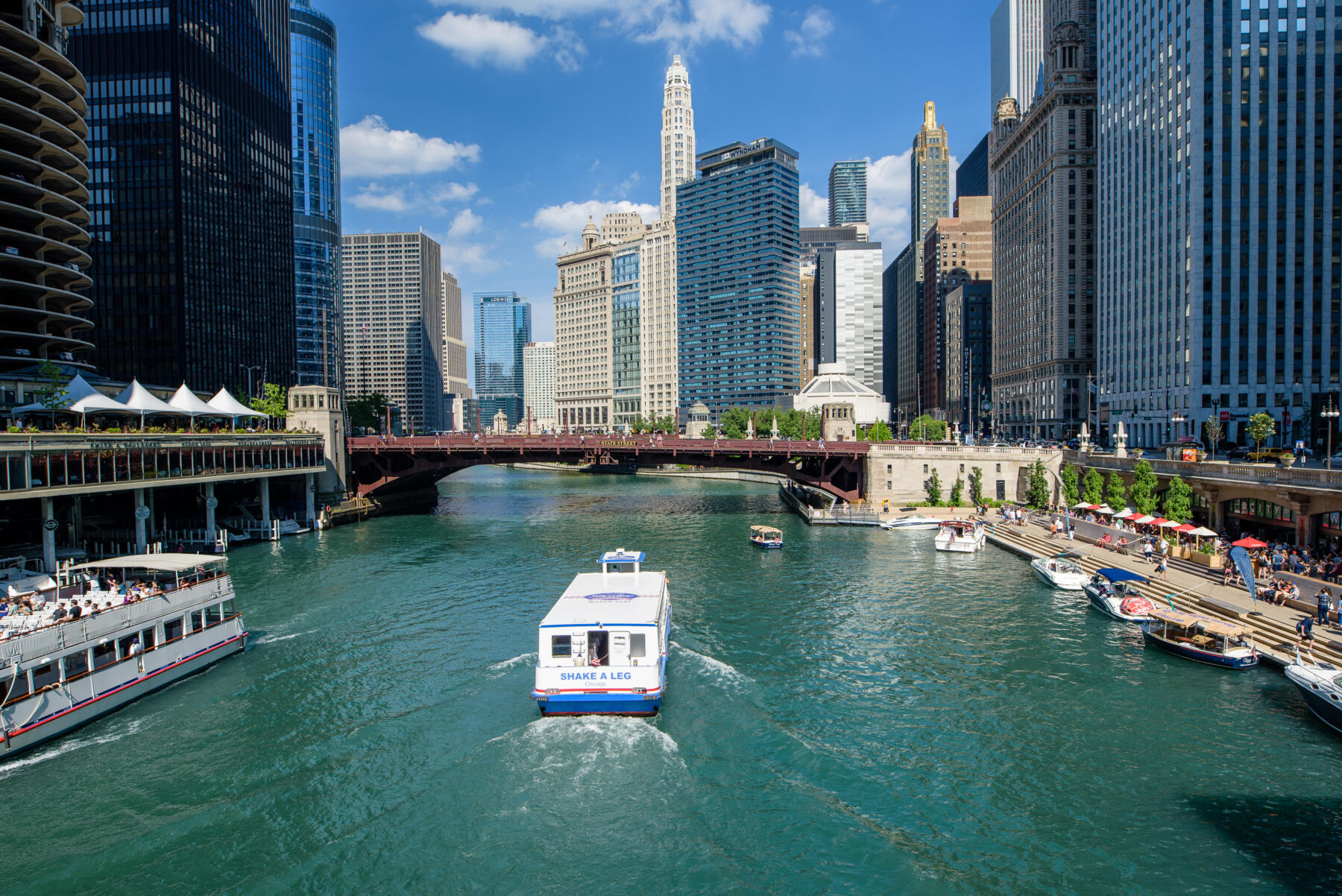 water tours chicago river
