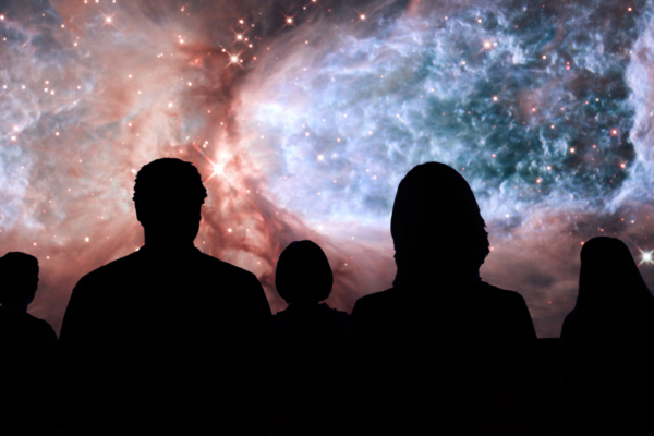 Adler Planetarium sky