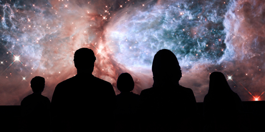 Adler Planetarium sky
