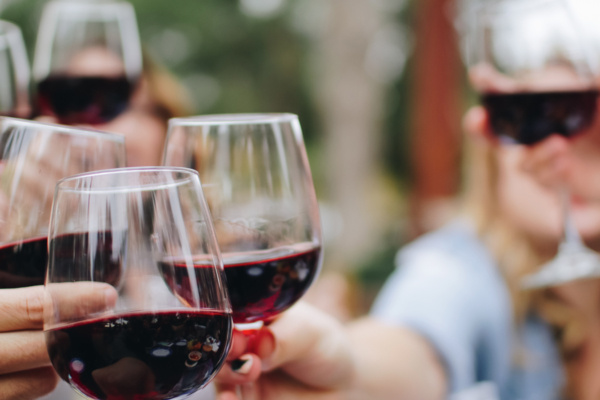 Celebrating with wine in Chicago