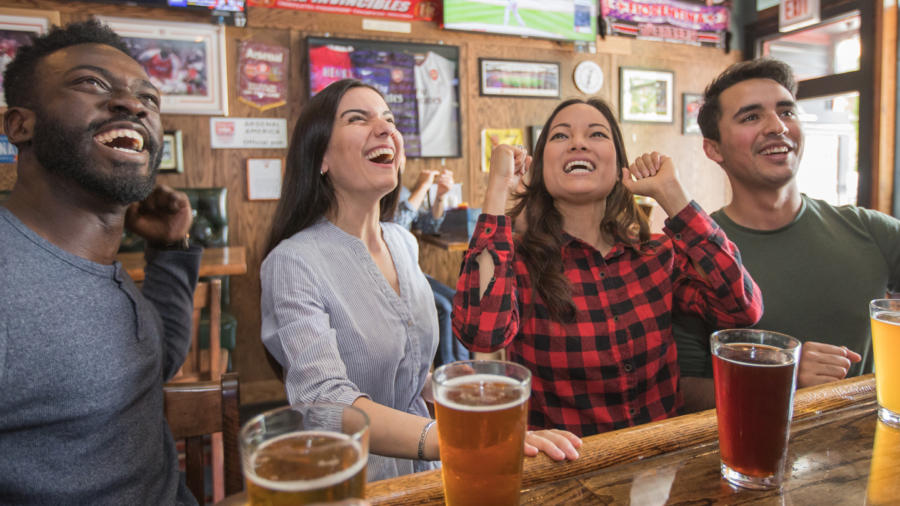 Catch a game at The Globe Pub