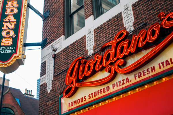 Giordanos signage