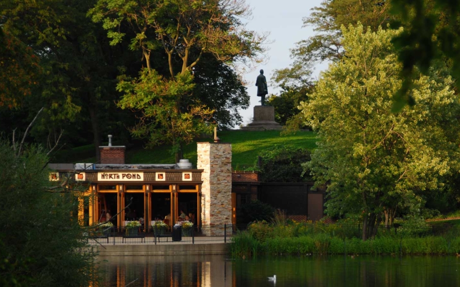 Exterior of North Pond Restaurant in Chicago