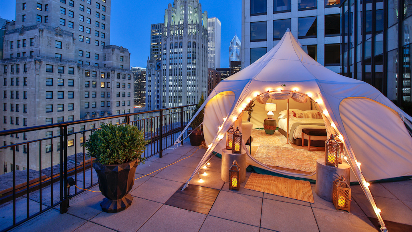 Glamping at The Gwen Hotel
