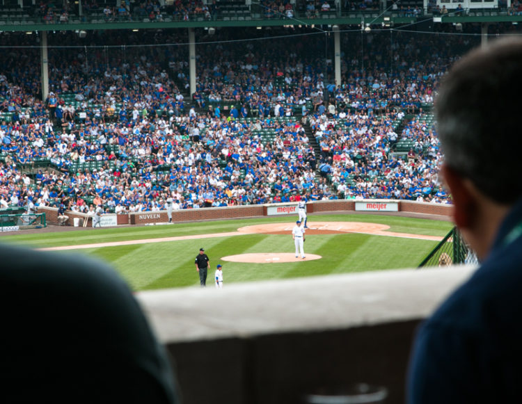 Baseball opening game