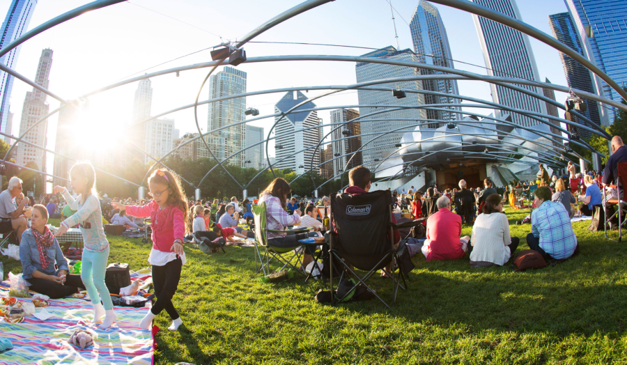 Millennium Park Summer Film Series Free Things to Do in Chicago