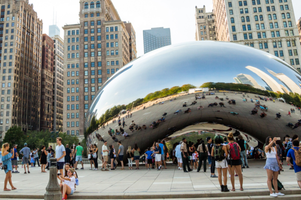 The Bean (Cloud Gate) in Chicago