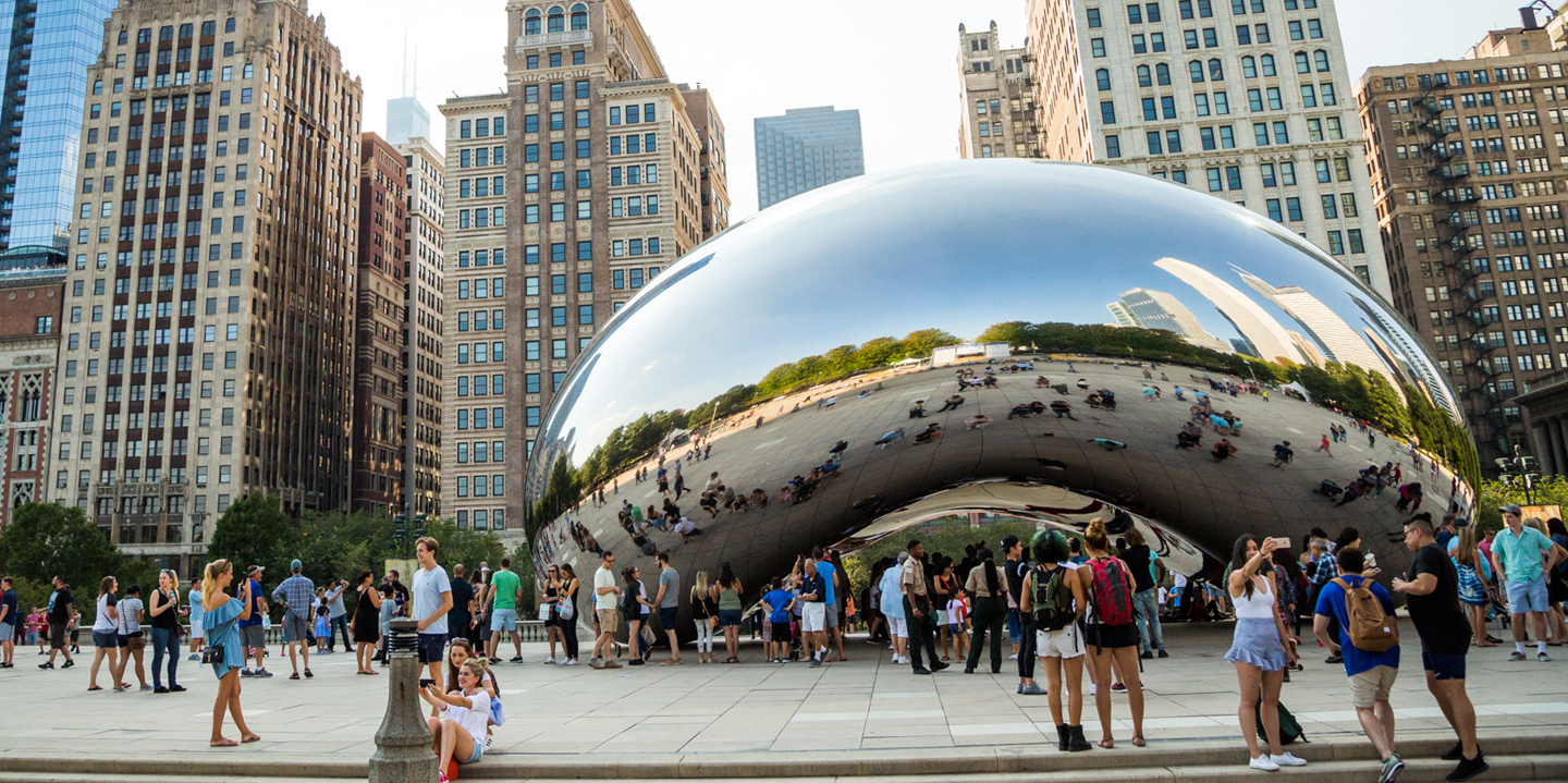 chicago bean art