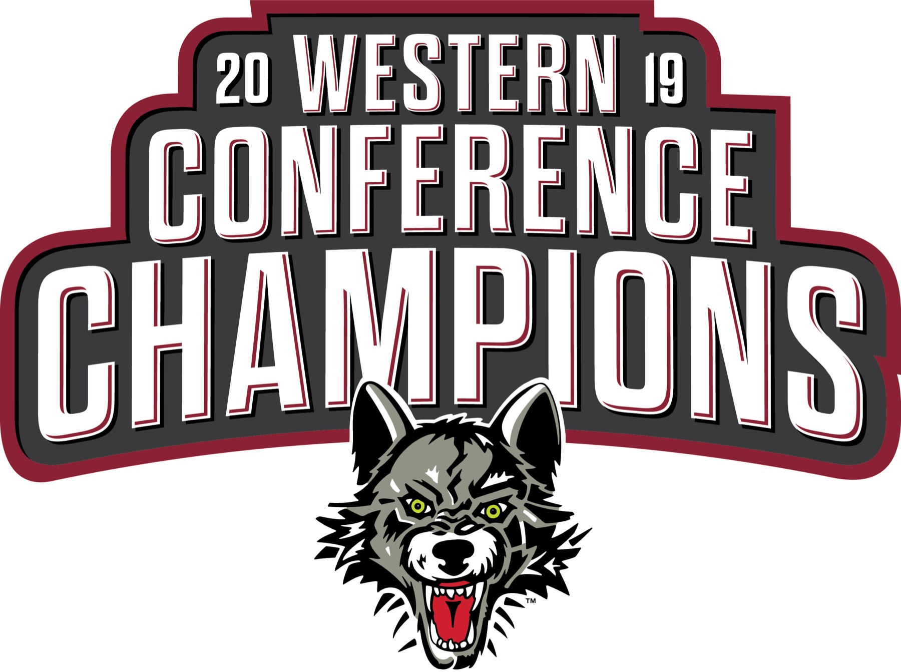Chicago Wolves 2019 Western Conference Champions