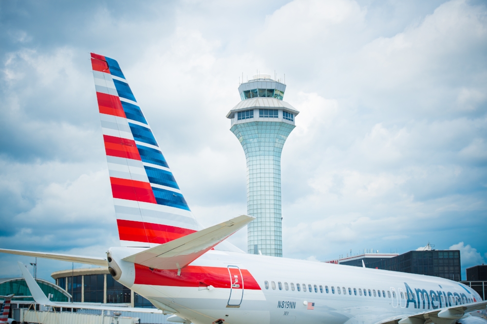 American Airlines at O'Hare Airport Chicago