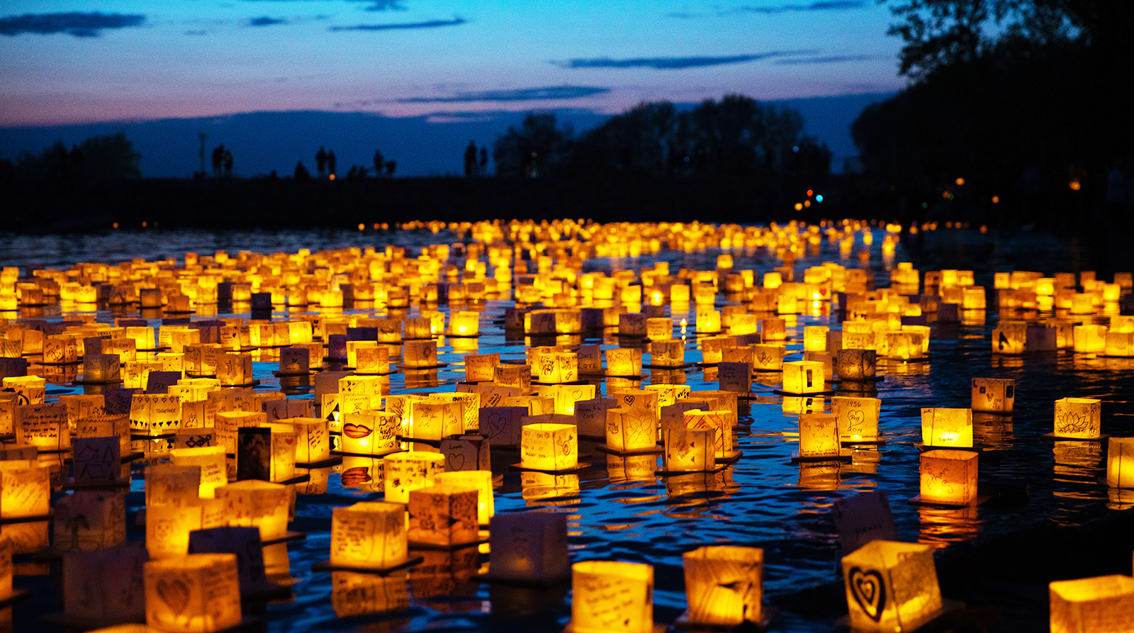 Water Lantern Festival at Humboldt Park