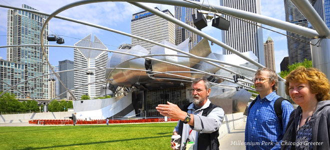 Millennium Park InstaGreeter