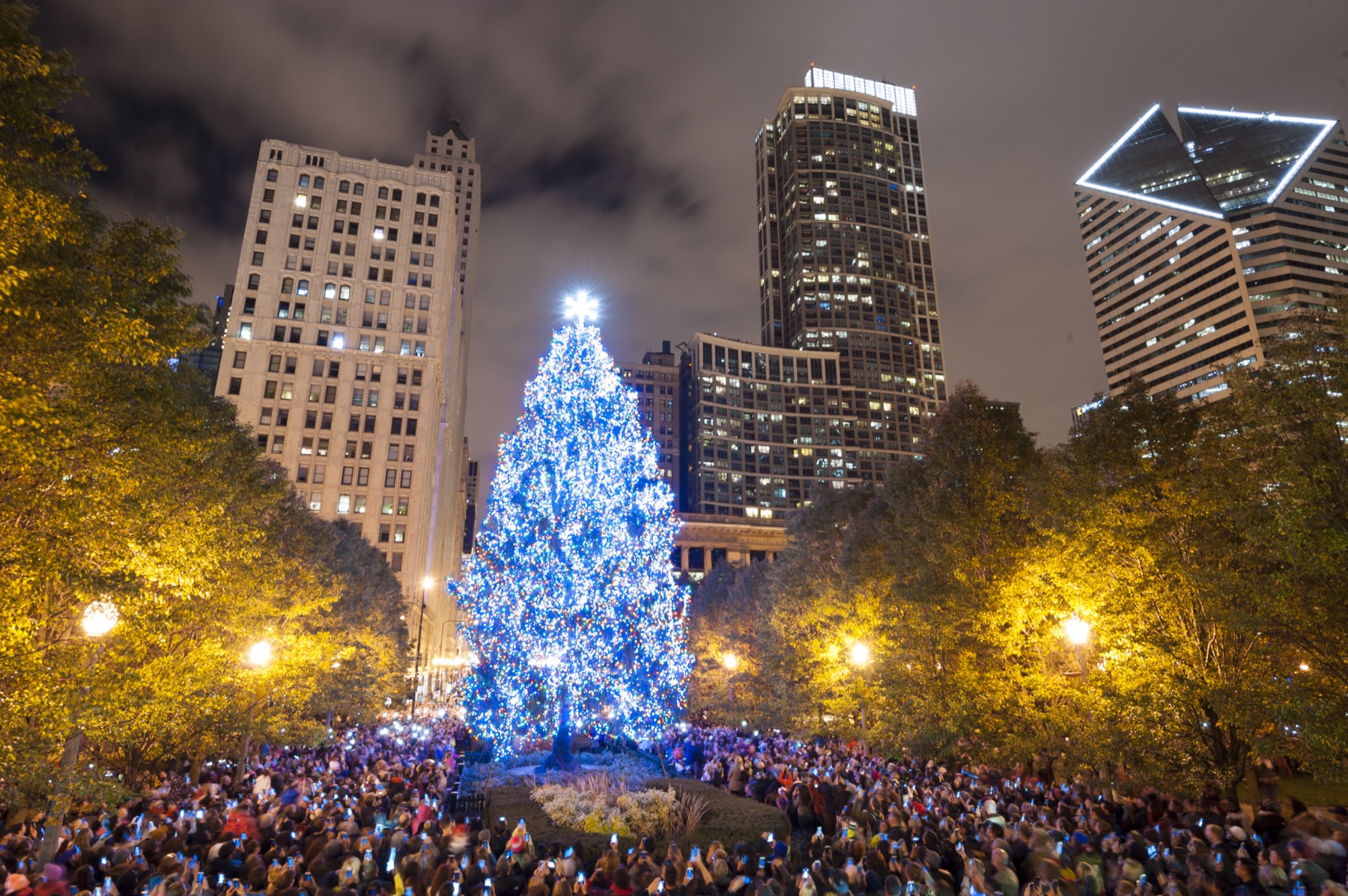 City Of Chicago Christmas Tree Lighting 11 22 2019
