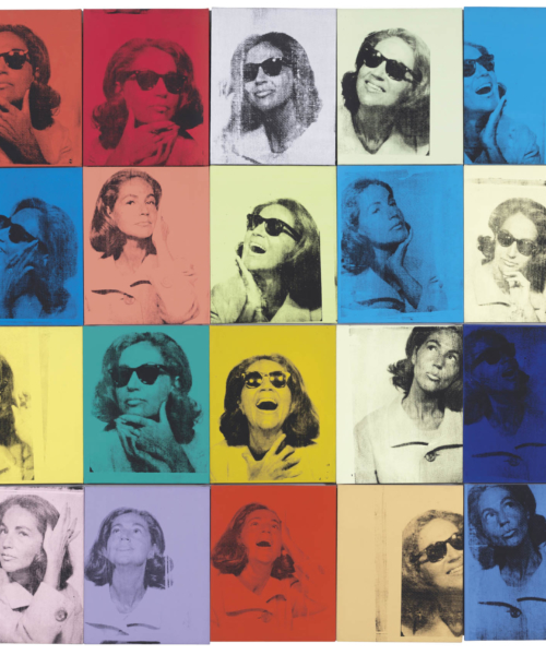 Andy Warhol. Ethel Scull 36 Times, 1963. Whitney Museum of American Art, New York; jointly owned by the Whitney Museum of American Art and The Metropolitan Museum of Art; gift of Ethel Redner Scull. © 2019 The Andy Warhol Foundation for the Visual Arts, Inc. / Artists Rights Society (ARS), New York.