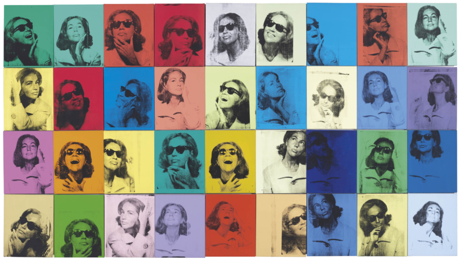 Andy Warhol. Ethel Scullová 36 Krát, 1963. Whitney muzeum amerického umění, New York; společně vlastněné Whitney muzeum amerického umění a Metropolitní muzeum umění; dar Ethel Redner Scull. © 2019 nadace Andyho Warhola pro vizuální umění, Inc. / Artists Rights Society (ARS), New York.